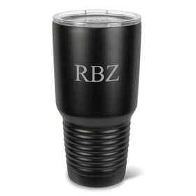 Personalized HúsavÃk 30 oz. Black Matte Double Wall Insulated Tumbler - Personalized Tumbler for Groomsmen - All