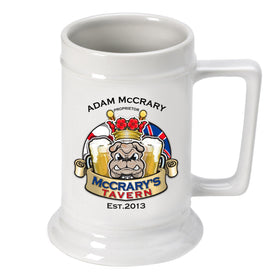 Personalized Ceramic Beer Stein - Personalized Ceramic Beer Mug - All