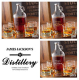 Personalized Whiskey Growler Set