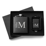 Personalized Flasks - Personalized Lighters - Gift Set