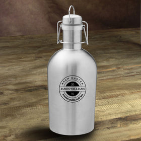 Personalized Stainless Steel Beer Growler