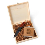 Personalized Perth Groomsmen Flask Gift Box Set