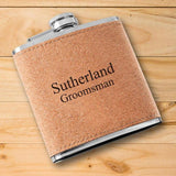 Personalized Cork Flask