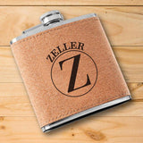 Personalized Cork Flask