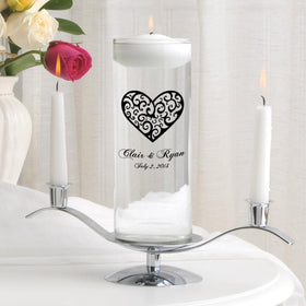 Personalized Floating Unity Candle Set