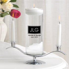 Personalized Floating Unity Candle Set