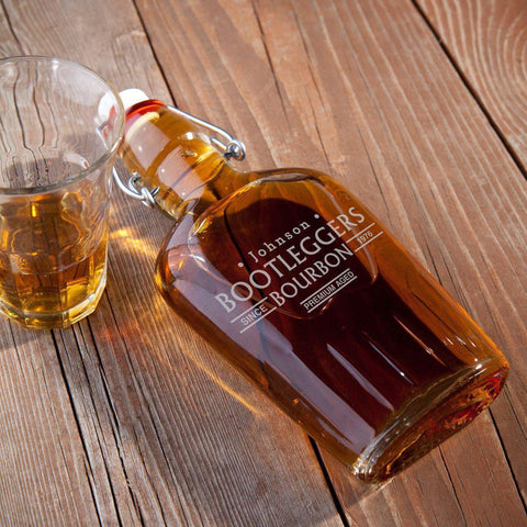 Personalized Flasks - Glass - 8.5 oz.