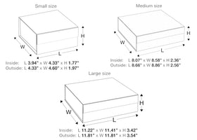 Will You Be My maid of honor? Proposal Box black -  Border - No ribbon