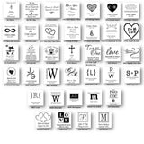 Personalized Wedding Candle - Unity Candle - Personalized 3"x 9" Candle