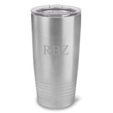 Personalized HúsavÃk 20 oz. Stainless Silver Double Wall Insulated Tumbler - All