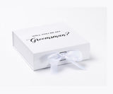Will You Be My groomsman? Proposal Box White - No Border