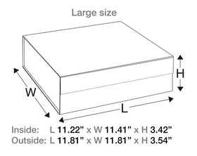 Will You Be My maid of honor? Proposal Box Red - No Border