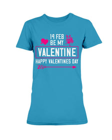Be my Valentine Feb 14th Ultra Ladies T-Shirt