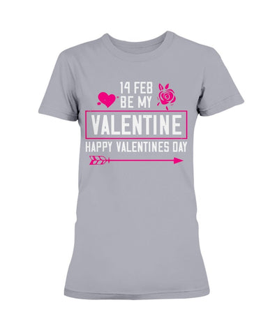 Be my Valentine Feb 14th Ultra Ladies T-Shirt