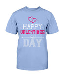 Happy Valentines Day with fancy hearts Unisex Tee