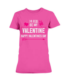 Be my Valentine Feb 14th Ultra Ladies T-Shirt