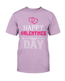 Happy Valentines Day with fancy hearts Unisex Tee