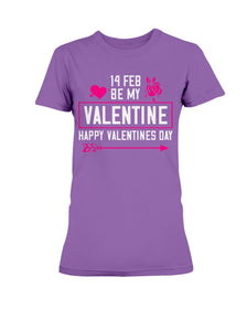 Be my Valentine Feb 14th Ultra Ladies T-Shirt