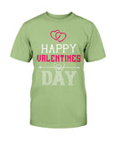 Happy Valentines Day with fancy hearts Unisex Tee