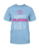 Happy Valentines Day with fancy hearts Unisex Tee