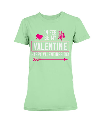 Be my Valentine Feb 14th Ultra Ladies T-Shirt