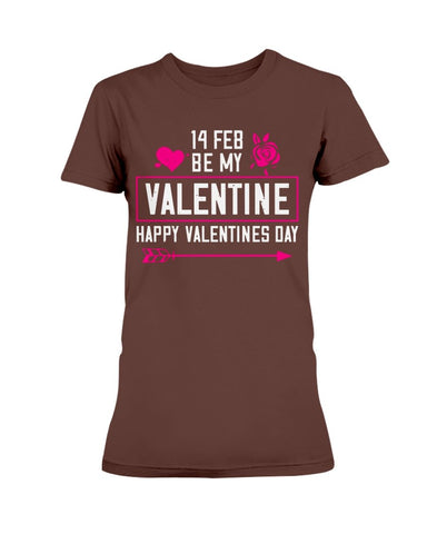 Be my Valentine Feb 14th Ultra Ladies T-Shirt