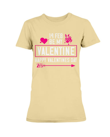 Be my Valentine Feb 14th Ultra Ladies T-Shirt
