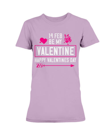 Be my Valentine Feb 14th Ultra Ladies T-Shirt