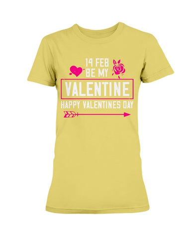 Be my Valentine Feb 14th Ultra Ladies T-Shirt