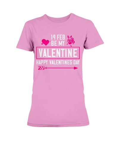 Be my Valentine Feb 14th Ultra Ladies T-Shirt