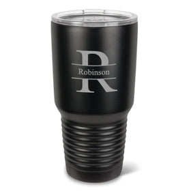 Personalized HúsavÃk 30 oz. Black Matte Double Wall Insulated Tumbler - Personalized Tumbler for Groomsmen - All