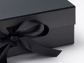 Black gift Box with Bow