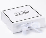 Will You Be My Best man? Proposal Box White -  Border