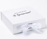 Will You Be My Jr Groomswoman? Proposal Box White - No Border