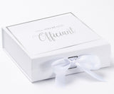 Will You Be our Officiant? Proposal Box White -  Border