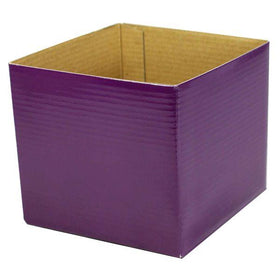 Small Posy Style Gift Box-Aubergine-Gift boxes