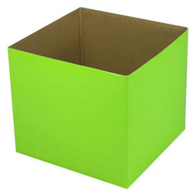 Small Posy Style Gift Box-Lime-Gift boxes