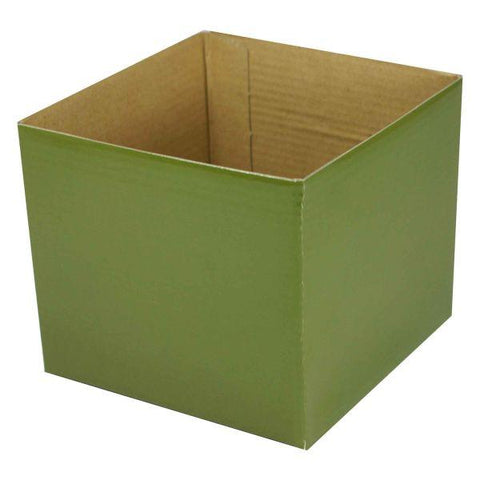 Small Posy Style Gift Box-Olive-Gift boxes