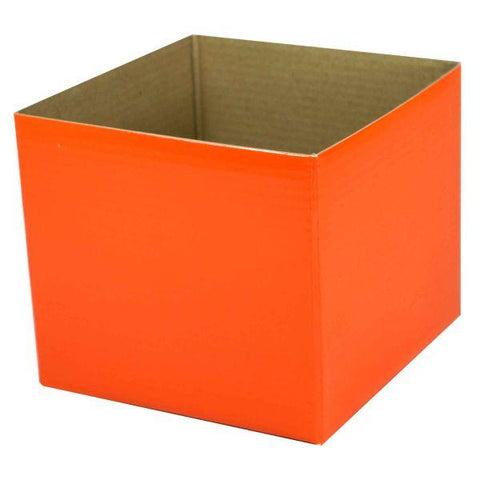 Small Posy Style Gift Box-Orange-Gift boxes