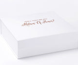 Will You Be My Matron of Honor? Proposal Box White - No Border - No ribbon