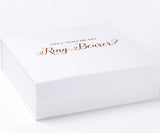 Will You Be My Ring Bearer? Proposal Box White - No Border - No ribbon