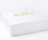 Will You Be My Man of Honor? Proposal Box White - No Border - No ribbon