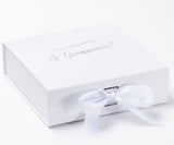 Will You Be My Jr Groomswoman? Proposal Box White - No Border