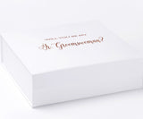 Will You Be My Jr Groomswoman? Proposal Box White - No Border - No ribbon