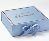 Will You Be My Jr Groomswoman? Proposal Box Light Blue -  Border