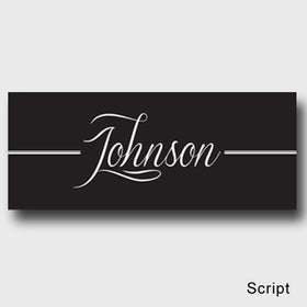 Personalized Family First Canvas Sign - Classic, Elegant, or Script