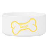 Personalized Small Dog Bowl - Bright Treats