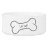Personalized Large Dog Bowl - Bright Treats