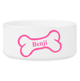 Personalized Large Dog Bowl - Bright Treats