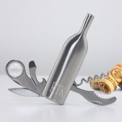 Personalized Wine Multi Tool - Wine Bottle Vino - Wedding Gifts